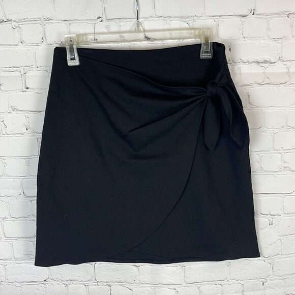 Loft Tie Front Elastic Waist Skirt Size XS - Picture 1 of 5